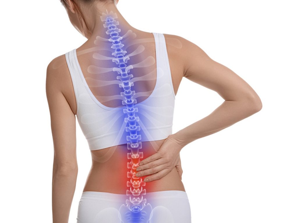 back pain woman