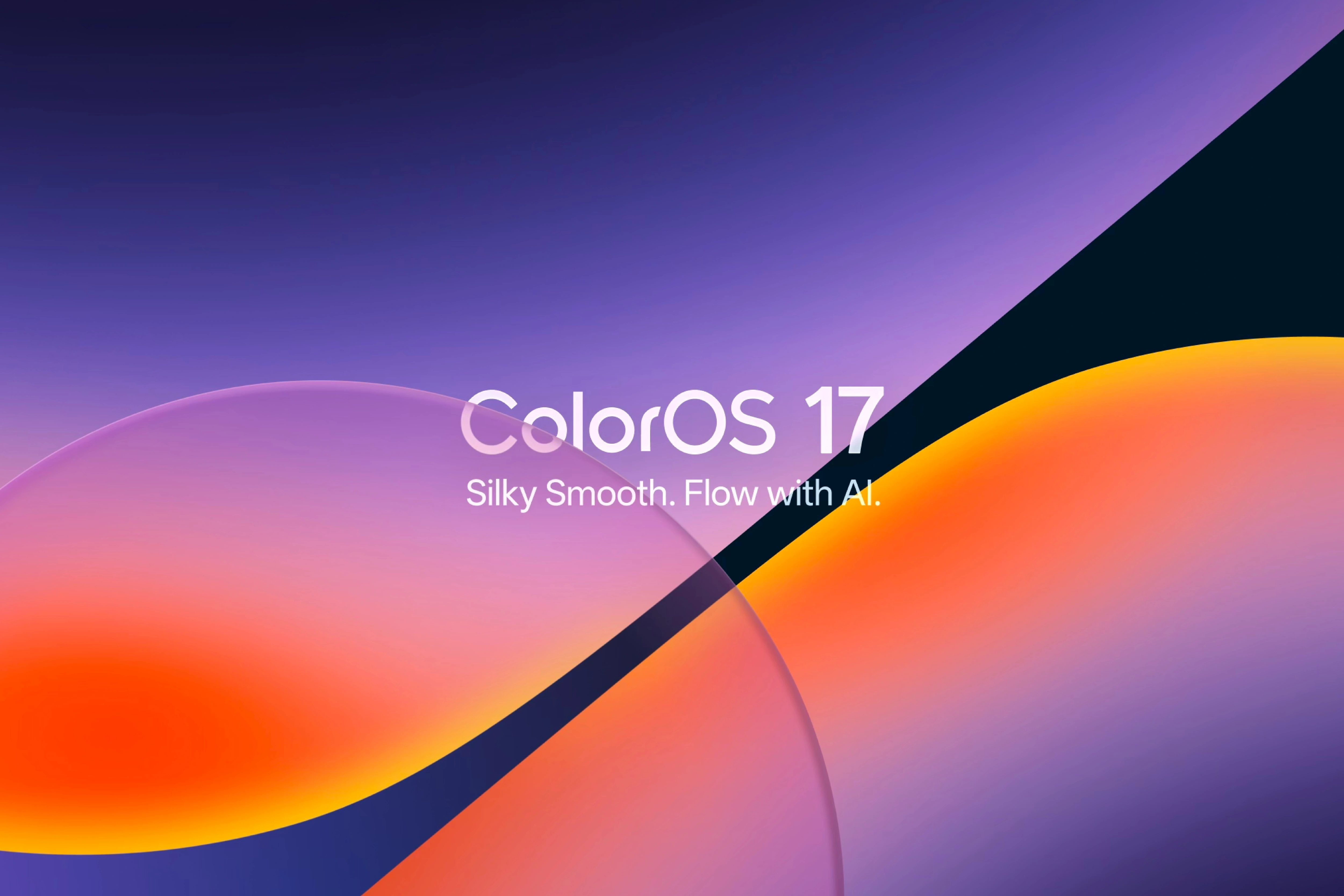 OPPO ColorOS 17 global press key visual from the official newsroom
