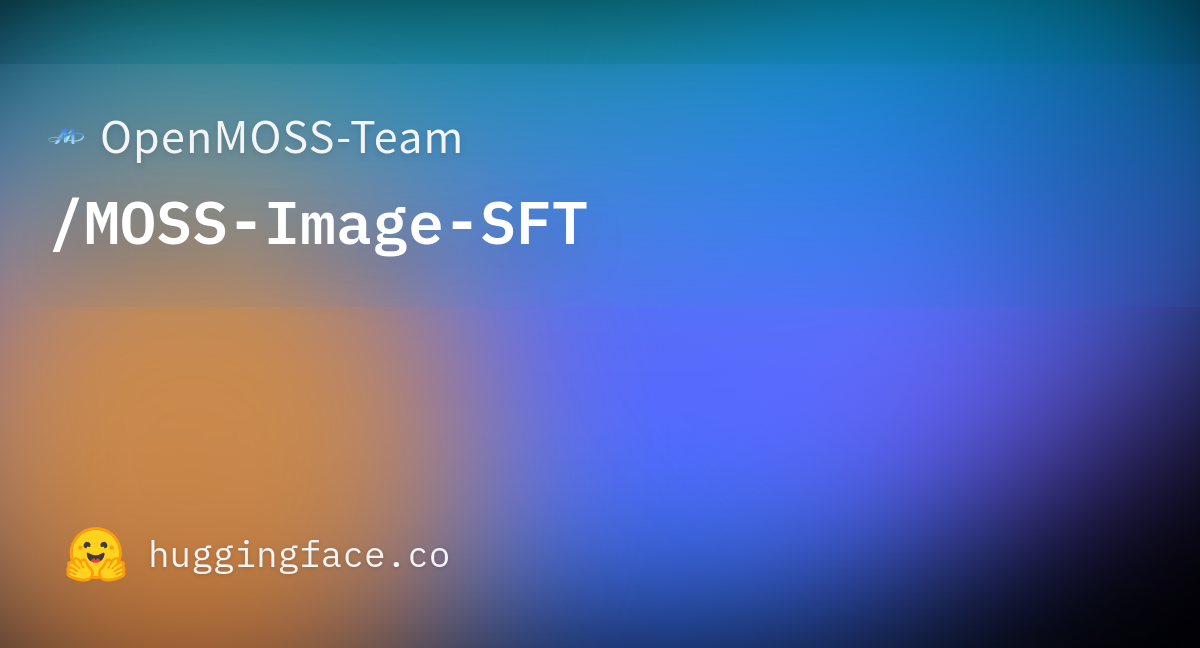 MOSS-Image workflow preview from official ComfyUI documentation