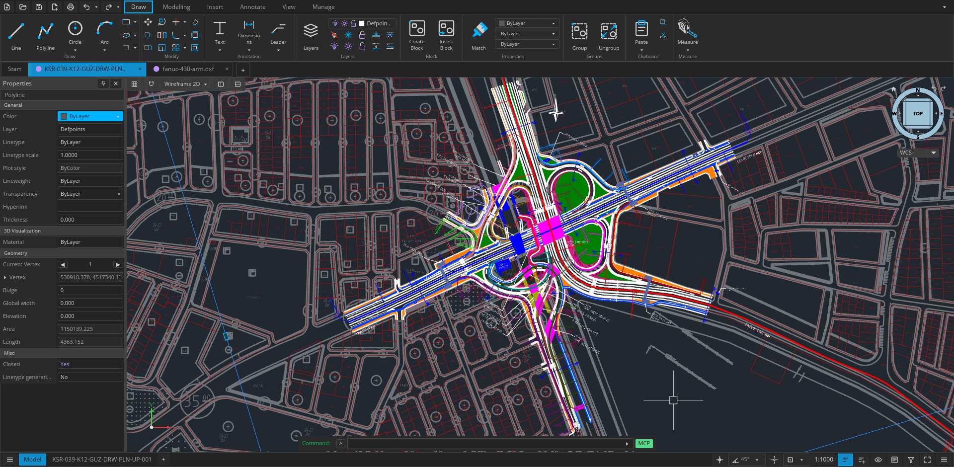 Official Open CAD Studio workspace screenshot from the project repository